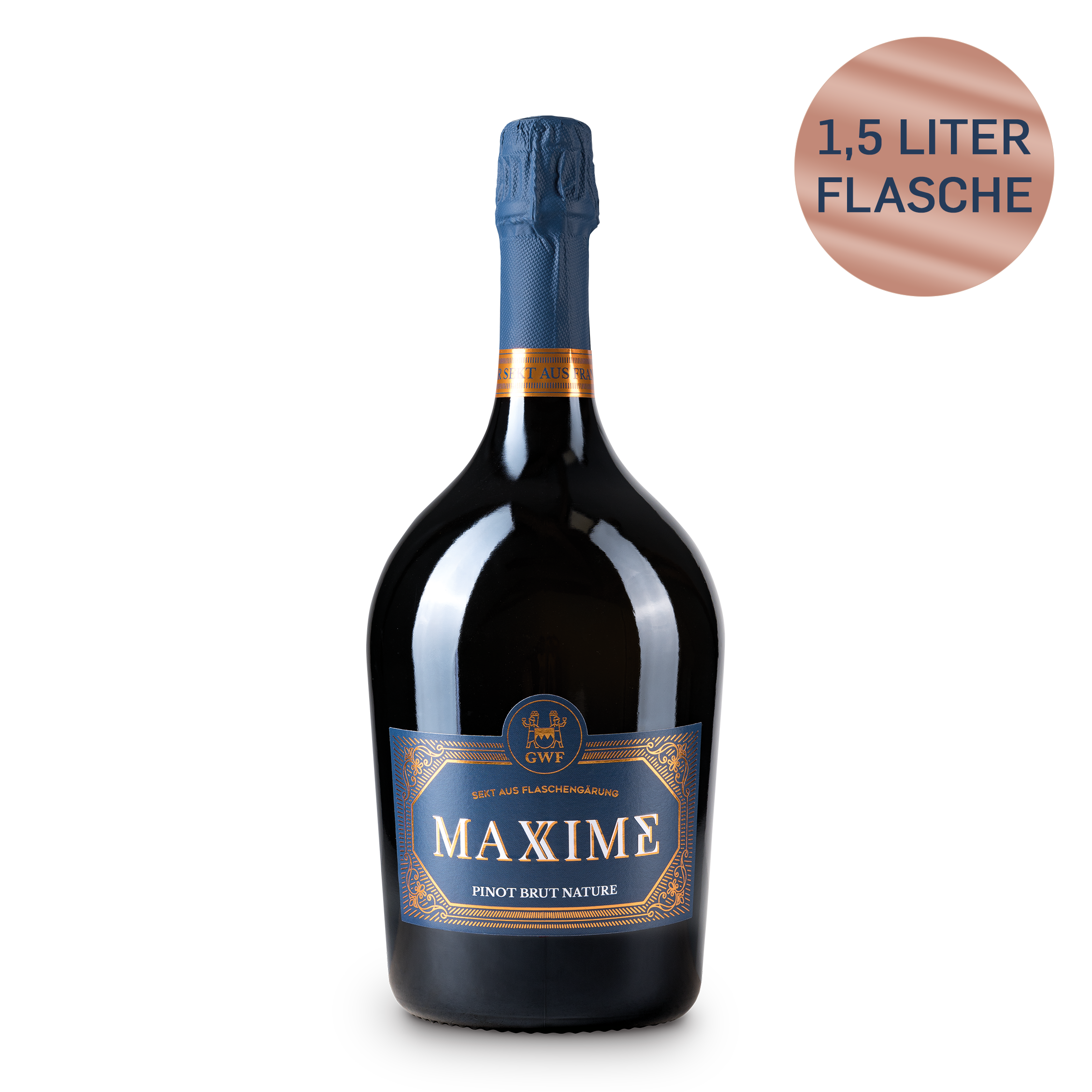 MAXIME - Pinot Blanc - Deutscher Sekt b.A. - brut nature Detailansicht