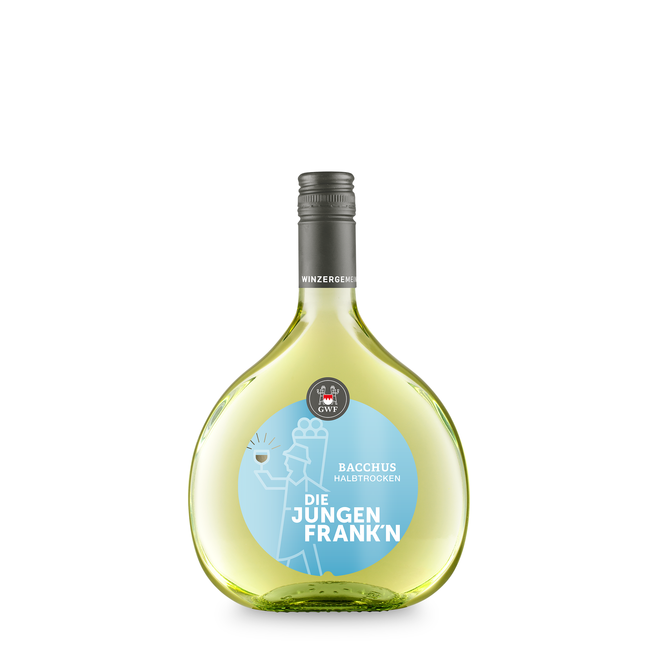 DIE JUNGEN FRANK'N - Bacchus - Qualitätswein - halbtrocken