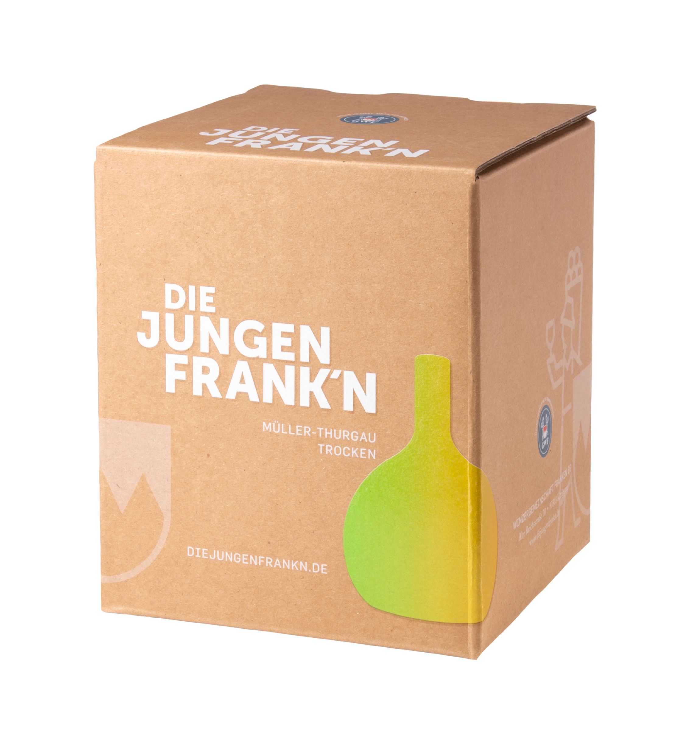 DIE JUNGEN FRANK'N - Müller-Thurgau - Qualitätswein - trocken - 7197002222-3$24
