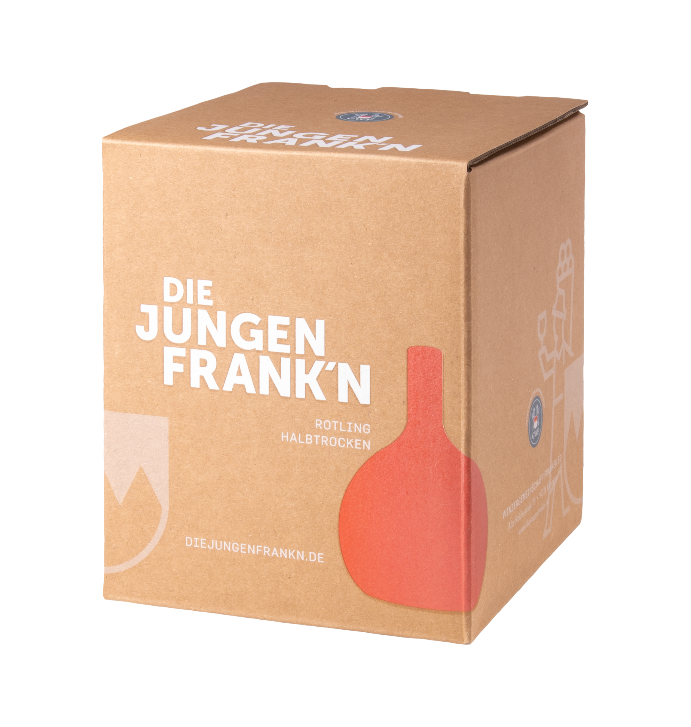 Die Jungen Frankn Rotling - Bag in Box 2,5L