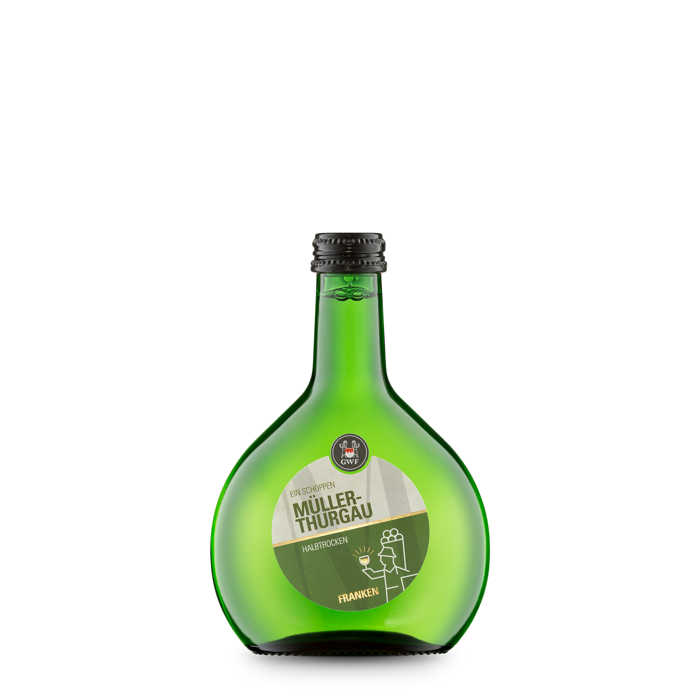 EIN SCHOPPEN - Müller-Thurgau - Qualitätswein - halbtrocken