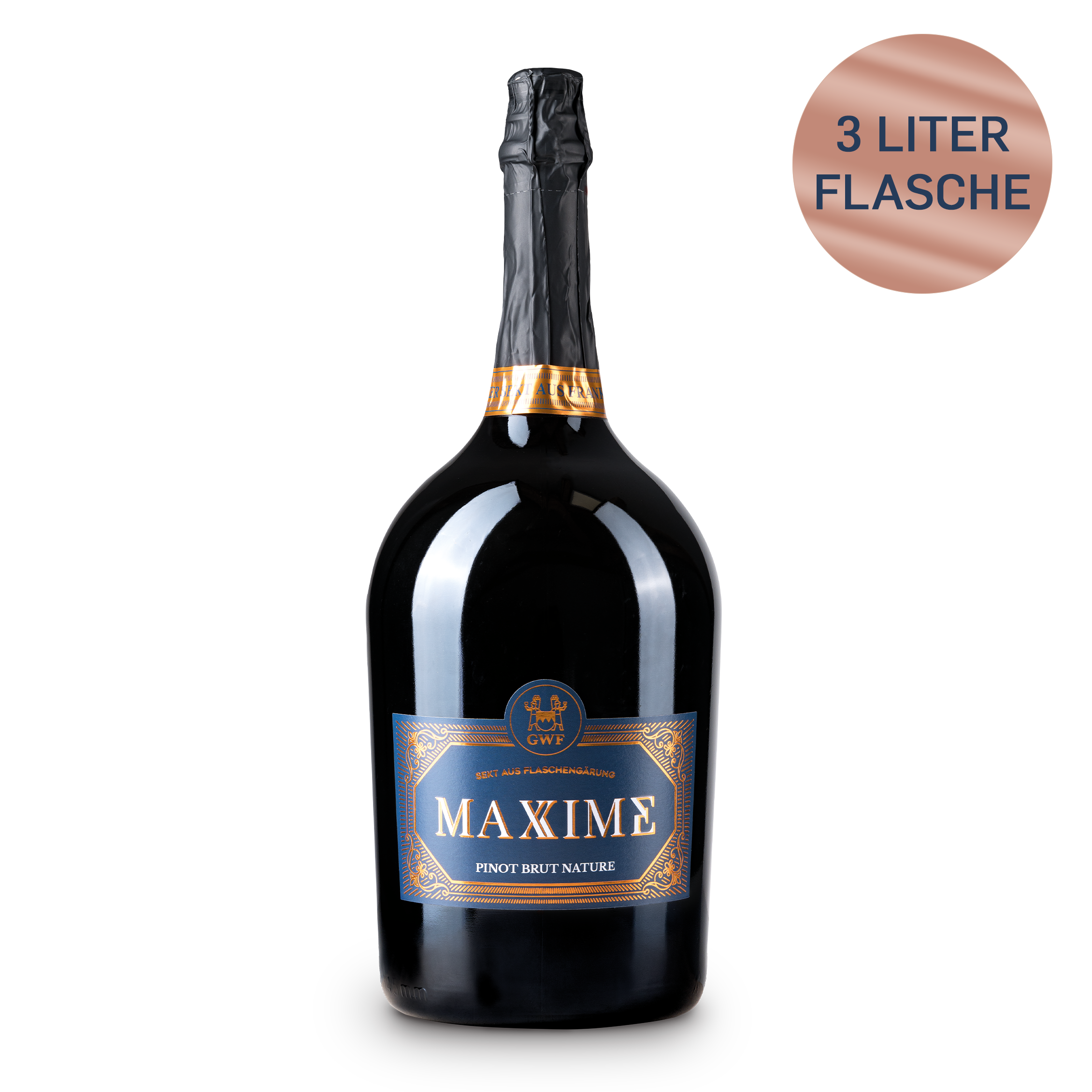 MAXIME - Pinot Blanc - Deutscher Sekt b.A. - brut nature Detailansicht