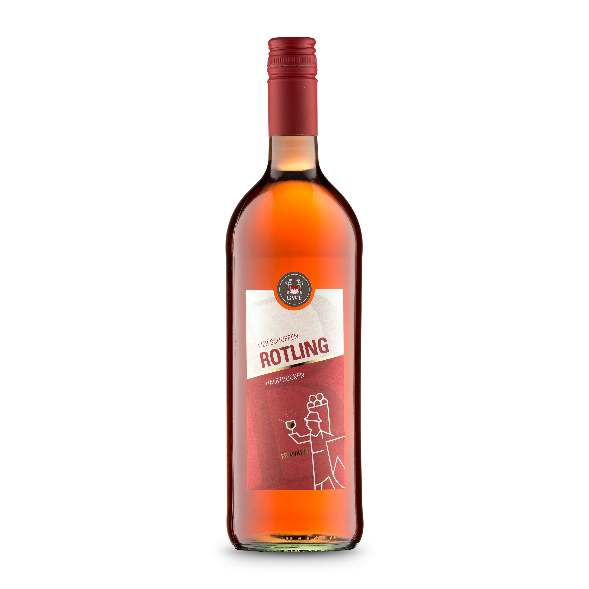 VIER SCHOPPEN - Rotling - Qualitätswein - halbtrocken