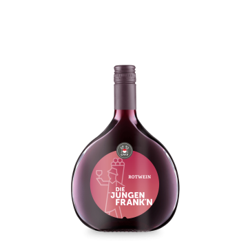 DIE JUNGEN FRANK'N - Rotwein - Qualitätswein - halbtrocken