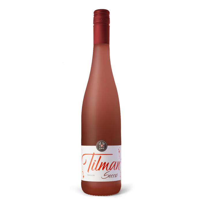 Tilman Secco - Rotling - Deutscher Perlwein mit zuges. Kohlensäure - trocken main product photo
