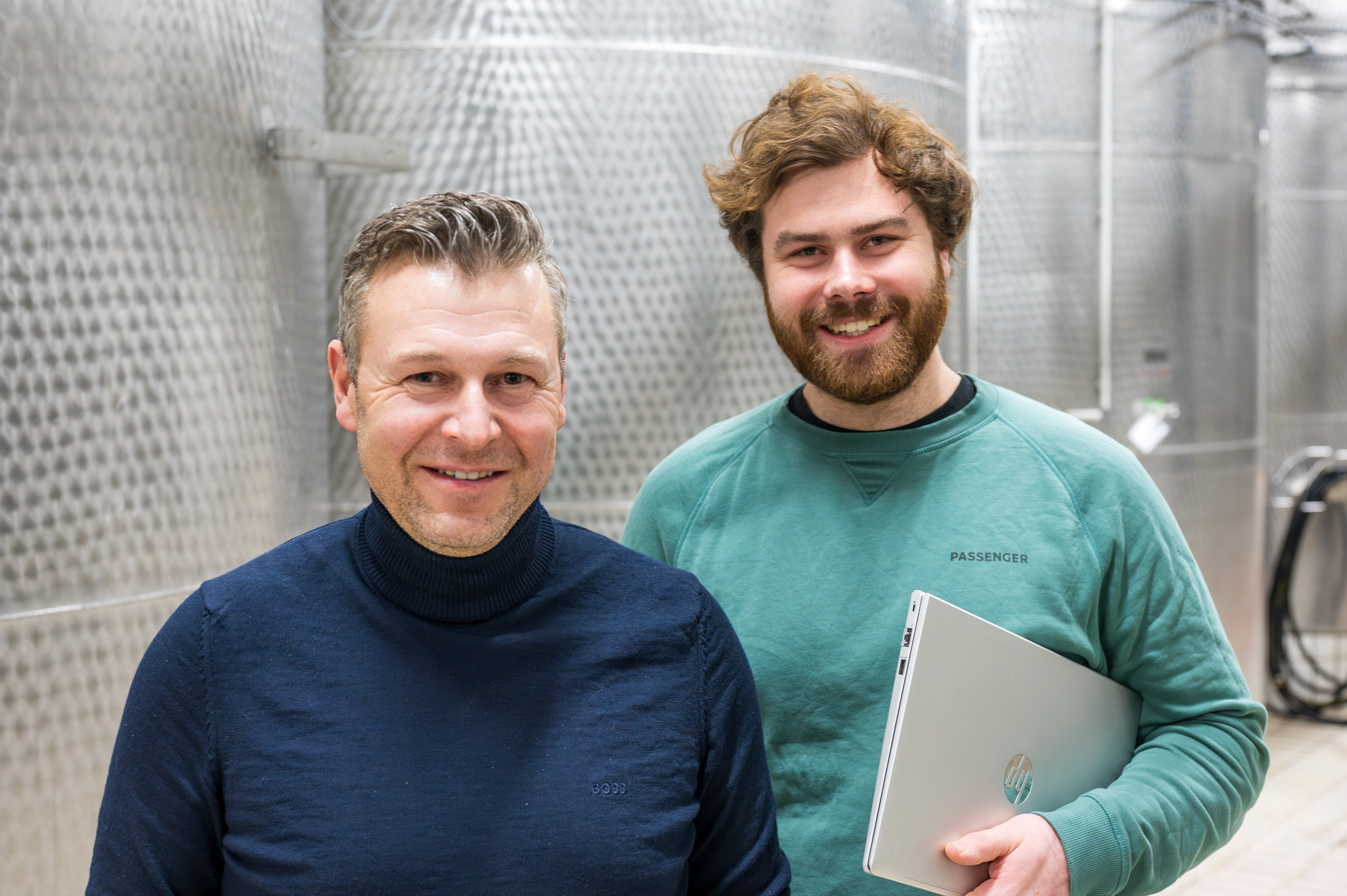 Gesch&auml;ftsf&uuml;hrung 360 WeinService GmbH – Claus Hochrein und Kilian Scheuring