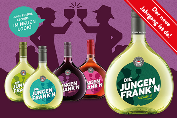 25 Jahre DIE JUNGEN FRANK´N 25 Jahre DIE JUNGEN FRANK´N - lesen Sie mehr über unsere Jubiläumslinie