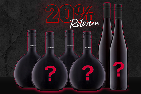 Überraschungspaket mit erlesenen trockenen Rotweinen für die kalte Jahreszeit Black November Überraschungspaket - Charakterstarke trockene Rotweine